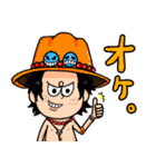 ゆるっとキャラ by ONE PIECE 2（個別スタンプ：34）