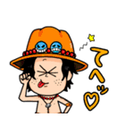 ゆるっとキャラ by ONE PIECE 2（個別スタンプ：35）