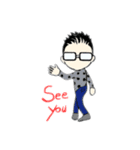 Mr. glasses  2（個別スタンプ：8）