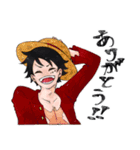 ONE PIECE 一言スタンプ by テト（個別スタンプ：1）