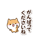 ちびシバ【ていねい＆敬語】（個別スタンプ：9）