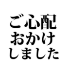 よく使う言葉見やすいデカ文字 明朝体（個別スタンプ：24）