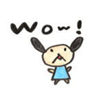 犬の手書きスタンプ 2（個別スタンプ：6）