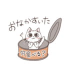 ほわほわしろにゃんこ（個別スタンプ：11）