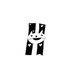 くろねこちゃん しろねこちゃん（個別スタンプ：36）
