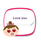 Maru Chan Speech balloon stickers（個別スタンプ：10）