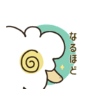 レトロっぽいひつじ（個別スタンプ：5）