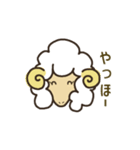 レトロっぽいひつじ（個別スタンプ：12）