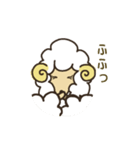 レトロっぽいひつじ（個別スタンプ：19）
