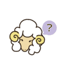 レトロっぽいひつじ（個別スタンプ：29）