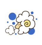 レトロっぽいひつじ（個別スタンプ：30）