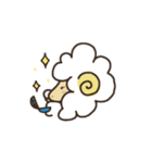 レトロっぽいひつじ（個別スタンプ：38）