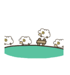 レトロっぽいひつじ（個別スタンプ：39）