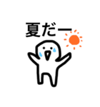 まるちゃん○夏（個別スタンプ：1）