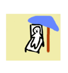 まるちゃん○夏（個別スタンプ：24）