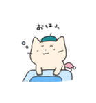 おえかき猫さんスタンプ（個別スタンプ：7）