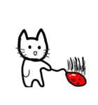 ねこと風船くん＋1（個別スタンプ：8）
