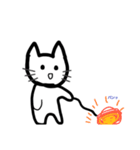 ねこと風船くん＋1（個別スタンプ：9）