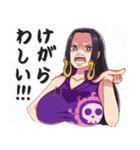 ONE PIECE ガールズリアクションスタンプ（個別スタンプ：11）