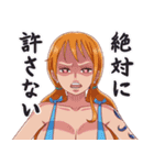 ONE PIECE ガールズリアクションスタンプ（個別スタンプ：12）