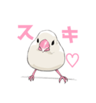 文鳥の福ちゃん（個別スタンプ：5）