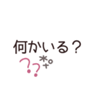 simple◎メッセージ #1 (家族恋人に便利）（個別スタンプ：19）