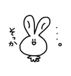 感情が無さそうなうさぎ（個別スタンプ：28）