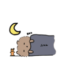 茶色いポメラニアンっぽいやつ（個別スタンプ：12）