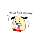 ビーバー犬スタンプ（個別スタンプ：12）