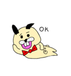 ビーバー犬スタンプ（個別スタンプ：16）