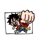 ONE PIECE 飛び出すスタンプ（個別スタンプ：1）