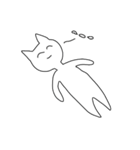 へんなねこ シュールに生きる（個別スタンプ：7）