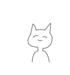 へんなねこ シュールに生きる（個別スタンプ：10）