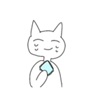 へんなねこ シュールに生きる（個別スタンプ：19）