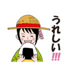 ONE PIECE の「かさ地蔵」日常会話スタンプ（個別スタンプ：13）