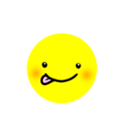 Yellow face☆（個別スタンプ：1）