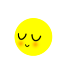 Yellow face☆（個別スタンプ：3）