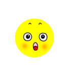 Yellow face☆（個別スタンプ：4）