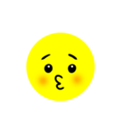 Yellow face☆（個別スタンプ：5）