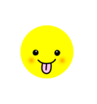 Yellow face☆（個別スタンプ：7）