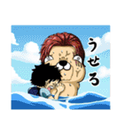 ONE PIECE - くまもちペタお1（個別スタンプ：40）