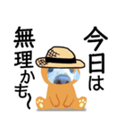みわちゃんとびーちゃん【友達と会話編】（個別スタンプ：3）