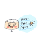 イナリとマシュマロの日常スタンプ（個別スタンプ：1）