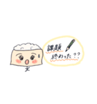 イナリとマシュマロの日常スタンプ（個別スタンプ：3）