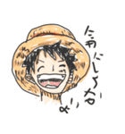 ONE PIECE 右手と左手（個別スタンプ：4）