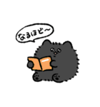 黒毛玉犬（個別スタンプ：20）