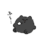 黒毛玉犬（個別スタンプ：35）