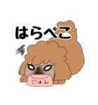 トイプードルのさくらとひなぎく（個別スタンプ：22）