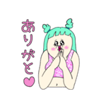 ぶんぶこの頭の中(かわいい女の子編)（個別スタンプ：4）