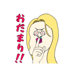 ぶんぶこの頭の中(かわいい女の子編)（個別スタンプ：27）